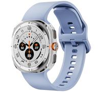 Correa de Silicona para Samsung Galaxy Watch 7/6/5/4/FE Band 40mm 44mm/Watch 6 Classic 47mm 43mm/4 Classic 46mm 42mm ,20mm One Click Correas Deportivas Repuesto Banda para Mujeres/Hombres,Azul claro