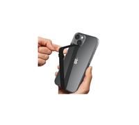 Correa de silicona para tel fono m vil con clip en forma de C de Sinjimoru para sujetar el dedo, ideal para fundas de iPhone y Samsung.