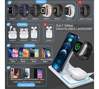 Correa de silicona para un estilo de vida activo, correa deportiva compatible con Apple Watch, cargador portátil que garantiza una alineación