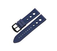Correa de silicona sin espacios for Compatible con Samsung Galaxy Watch 6 5 4 44mm 40mm/ 6Classic 47mm 43mm/ 4 Classic 46mm 42mm /5 Pro 45mm pulsera deportiva(Midnight blue black,For Galaxy Watch 6Cla
