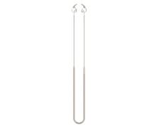 Correa de Silicona Suave Anti-perdida Auriculares para Beats Solo Buds, diseño Antideslizante Deportes Anti-perdida Auriculares cordón Auriculares Cuello Cuerda (Blanco)