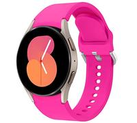 Correa de Silicona Suave Compatible con Samsung Galaxy Watch 5/4 40mm 44mm/Watch 5 Pro 45mm/LTE 44mm, 20mm Banda de Repuesto Deportiva Sin Espacio para Galaxy Watch 4 Classic 42mm 46mm