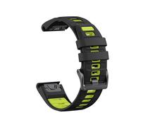 Correa de silicona suave de 22 y 26 mm de ajuste rápido for pulseras Garmin Fenix8 de 47 y 51 mm, 5, 5XPlus, 6, 6Pro y 7Pro Instinct