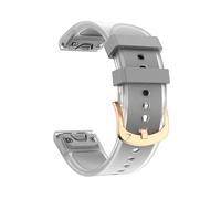 Correa de silicona transparente Glaciar de liberación rápida de 20 mm compatible con for Garmin Fenix8 43 mm 7S Sapphire Solar 6S Pro 5S Plus
