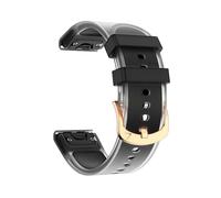 Correa de silicona transparente Glaciar de liberación rápida de 20 mm compatible con for Garmin Fenix8 43 mm 7S Sapphire Solar 6S Pro 5S Plus