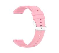 Correa de silicona universal de 20 mm y 22 mm de liberación rápida for hombre y mujer, repuesto de pulsera deportiva, accesorios for reloj(Light red,20mm)
