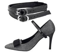 Correa de soporte invisible para el talón, banda transparente para levantamiento de pies, ajustable, antideslizante, tira de cierre flexible para estabilizador de bomba elástica, soporte de equilibrio