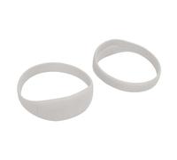 Correa de Soporte para Rodilla de Rótula, 2 uds., Cómoda Rodillera Elástica para Deportes, Material de Silicona, Hombres y Mujeres (Grey)