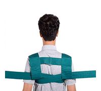 Correa De Sujeción De Hombro De Algodón,Correas De Servidumbre De Cama,Cinturón De Seguridad De Arnés De Chaleco De Pecho Médico,Adecuado Para Ancianos,Sonambulismo,Discapacitados (verde)