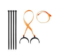 Correa de sujeción Delantera y Trasera, cinturón de elevación de Rescate Compatible con YZ125 YZ250 2000-2019 YZ250F YZ450F YZ426F WR 250 F R X 400F 426F 450F(Orange Holding Strap)