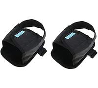 Correa de sujeción para reposapiés de silla de ruedas de 2 piezas, cinturón de seguridad para silla de ruedas, zapatos fijos de seguridad antideslizantes anticaídas, pedales para silla de ru