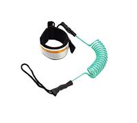 Correa de Tabla de Surf 5mm 10 pies TPU Paddle Surf Correa Seguridad pie Cuerda Agua esquí pie Cuerda con Correa de Velcro para Tabla de Surf Stand Up Paddle