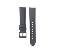 Correa de Tela náutica Impermeable for Reloj, 18 mm, 19, 20, 22, con Cierre liberación for Smart TV(Black BK Line 2,18mm)