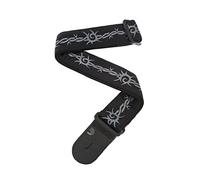 D'Addario Accessories Guitar Strap - Guitar Accessories - Electric Guitar Strap, Acoustic Guitar Strap, Acoustic Electric Guitar Strap & Bass Guitar Strap - Woven - Barbed Wire