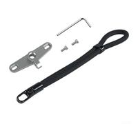 Correa de teléfono para DJI RC2, correa de mano con cubo de metal, cuerda antipérdida para Mini 3 Pro para Mavic Air 3 cardán para estabilizador gris, 22 cm (negro)