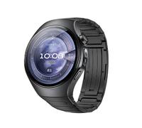 Correa de titanio compatible con Huawei WATCH 5: Elegancia y resistencia para tu smartwatch Black 46 mm