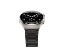 Correa de Titanio de 22 mm for Huawei Watch 4 Pro GT3 46 mm Men Band Apta for Samsung Watch 3 45 mm Gear S3 Apta for Pulsera Seiko(Black,For Huawei GT 4 46mm)