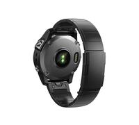 Correa de titanio de adaptación rápida de 26mm y 22mm compatible con for Garmin Fenix8 6/6X/6XPro/7/7X/5/5X/5XPlus/3/Forerunner 945 935(Black 03,26mm)