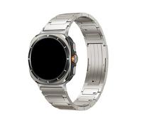 Correa de titanio de desmontaje rápido con un solo clic for Samsung Galaxy Watch 8 (40mm, 44mm, 8Classic (46mm) y 7Ultra/Ultra2 (47mm)(Titanium,For Galaxy Ultra 2(2025))