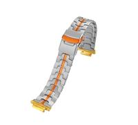 Correa de titanio mejorada, compatible con for Casio G-SHOCK DW5600, GW-B5600, GW-M5610, GA-110/700, GM110.(A-Titanium orange)