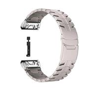 Correa de titanio QuickFit 22 26mm for Garmin Fenix 8 51mm 7 7X 6 6X Pro banda de Metal de titanio for pulsera for Garmin Fenix 5 5X Plus(NO.1 Titanium Color,26mm For Fenix 8 51mm)