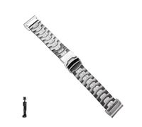 Correa de titanio QuickFit 22 26mm for Garmin Fenix 8 51mm 7 7X 6 6X Pro banda de Metal de titanio for pulsera for Garmin Fenix 5 5X Plus(NO.2 Silver,26mm For Fenix 7X 7XPro)