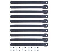 Correa de tobillo para tabla de snowboard, resistente a la abrasión, encuadernación fuerte, puntera deslizante