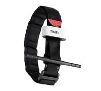 Correa de torniquete - Torniquete, vendaje hemostático, torniquete con una mano, guarnición de primeros auxilios de emergencia | Correa de cinta garantizada de torniquete portátil, Control de sangre