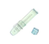 Correa de TPU transparente compatible con Realme Watch 2 Pro/S, pulsera de silicona, reloj inteligente, pulsera de color cambiable (Color : Green to blue, Size : 20mm)