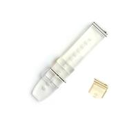 Correa de TPU transparente compatible con Realme Watch 2 Pro/S, pulsera de silicona, reloj inteligente, pulsera de color cambiable (Color : To yellow, Size : 22mm)