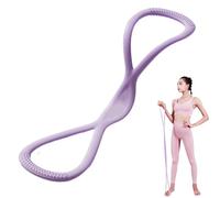Correa de tracción para ejercicios - Expansor de tensión de silicona 46x11,5 cm, bucle de entrenamiento 220 g | Dispositivo de asistencia para el ejercicio de fortalecimiento de la flexibilidad muscul