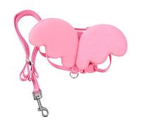 Correa de Tracción Presa para Mascotas Rosa de Nylon para Animales Pequeños