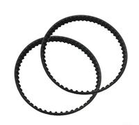 Correa de transmisión 2 piezas modelo 110XL031 compatible con lijadoras Black and Decker para un rendimiento y transmisión estables (12 mm)