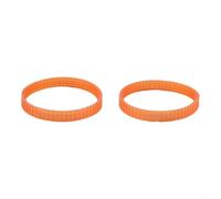 Correa de transmisión cepilladora 225007-7 material de poliuretano naranja para BKP180 KP0800 N1923BD 1900B KP0810 Pieza de repuesto de herramienta de carpintería (2 piezas)