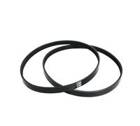 Correa De Transmisión Correa En V De 5 Costillas 5PJ605, Repuesto De Color Negro para Herramientas Cepilladoras De Madera para Einhell TH-SP-204 Trapezoidales Correas(2 pcs)