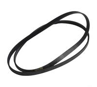 Correa de transmisión de lavadora de repuesto para modelo 5PJ1270 J5 - Correa dentada de goma, negra, compatible con lavadoras seleccionadas (1 unidad)