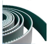 Correa de transmisión de poliuretano S5M (1 unidad) - 10/15/20/25/30/40 mm - Correa de transmisión de sincronización for impresoras 3D y más(GREEN,30meter 40MM)