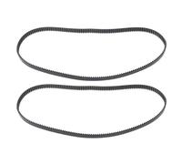 Correa de transmisión de repuesto, 175 dientes, cinta transportadora de 525 mm, material de goma para máquinas de pan, correa de repuesto para máquina de pan