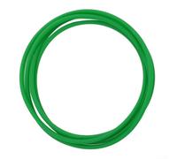 Correa de transmisión de rodillo para BikeTrainer, equipo de rodillos de 5 mm de ancho, 185 cm, perímetro, diseño de larga vida útil (verde)