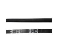 Correa de transmisión for lavadora 5EPJ1225, compatible con modelos CANDY, lavadoras 41021973, 41039460 y 1225J5(2 pieces)
