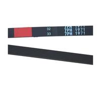 Correa de transmisión for lavadora, correa for tambor de secadora portátil, compatible con la correa de transmisión de secadora 7PH1971