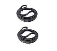 Correa de transmisión for lavadora de tambor 4PJE1244, Compatible con Beko,J4 4PJE 1244 2816750100, correa de transmisión de goma for lavadora(2pcs4PJE1244)