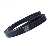 Correa de transmisión para cortacésped 5100555 5022314 Piezas de repuesto de correa trapezoidal resistente al desgaste para cortacéspedes rotativos eléctricos larga vida negra