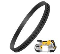 Correa de transmisión para sierra de cinta, paquete de 2 neumáticos de polea cortadora | Piezas de repuesto, accesorios de sierra de cinta, piezas portátiles, bandas de rueda para herramientas de