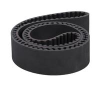 Correa de transmisión para trituradora de tocones 0400123 Correa de repuesto de nailon de goma duradera dentada para herramientas de jardinería SP7015TRX SP7015 44004 6,7 cm de