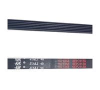 Correa De Transmisión Poly-Vee For Lavadora De Tambor 6EPJ1139, Compatible Con Whirlpool, Compatible Con Hisense, 6EPJ1139, Funcionamiento De Alta Velocidad(2pcs)