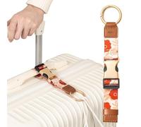 Correa de transporte de viaje con ganchos de anillo y hebilla, agarre de chaqueta para viajes, 9.25 inch/235mm