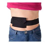 Correa de Tubo de alimentación - Soporte de Tubo G para Tubo Peg, Tubo G y Tubo J - Dispositivo de fijación del Tubo de diálisis Abdominal (Paquete de 2),Negro