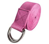 correa de yoga Correa elástica for yoga, ideal for estiramientos y ejercicios diarios para práctica de yoga(Pink)