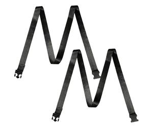 Correa de yoga: material de poliéster de longitud ajustable, tensión asegurada con hebilla, mejora la flexibilidad, método de alineación compatible, rango extendido, ayuda de estiramiento de apoyo